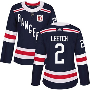 Adidas New York Rangers Women's Brian Leetch Authentic Navy Blue 2018 Winter Classic Home NHL Jersey