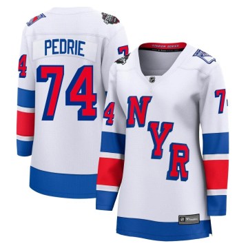 Fanatics Branded New York Rangers Women's Vince Pedrie Breakaway White 2024 Stadium Series NHL Jersey