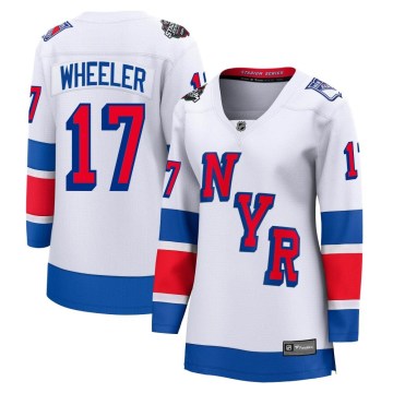 Fanatics Branded New York Rangers Women's Blake Wheeler Breakaway White 2024 Stadium Series NHL Jersey