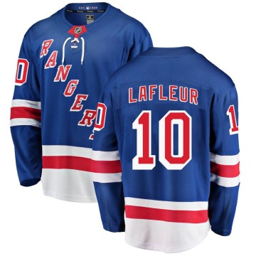 Fanatics Branded New York Rangers Youth Guy Lafleur Breakaway Blue Home NHL Jersey