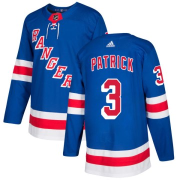 Adidas New York Rangers Men's James Patrick Authentic Royal NHL Jersey